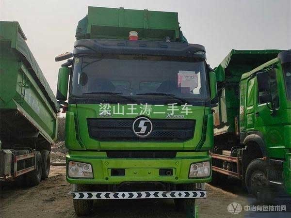 出售自卸車(chē) 陜汽德龍X3000綠皮渣土運(yùn)輸自卸車(chē)