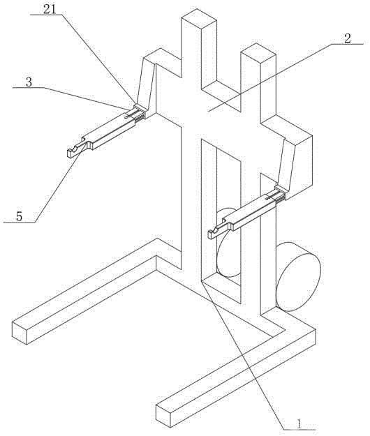 鋰電池涂布機(jī)換輥小車