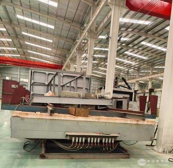 出售華燁RT3-900-10臺(tái)車式電阻爐額定功率900